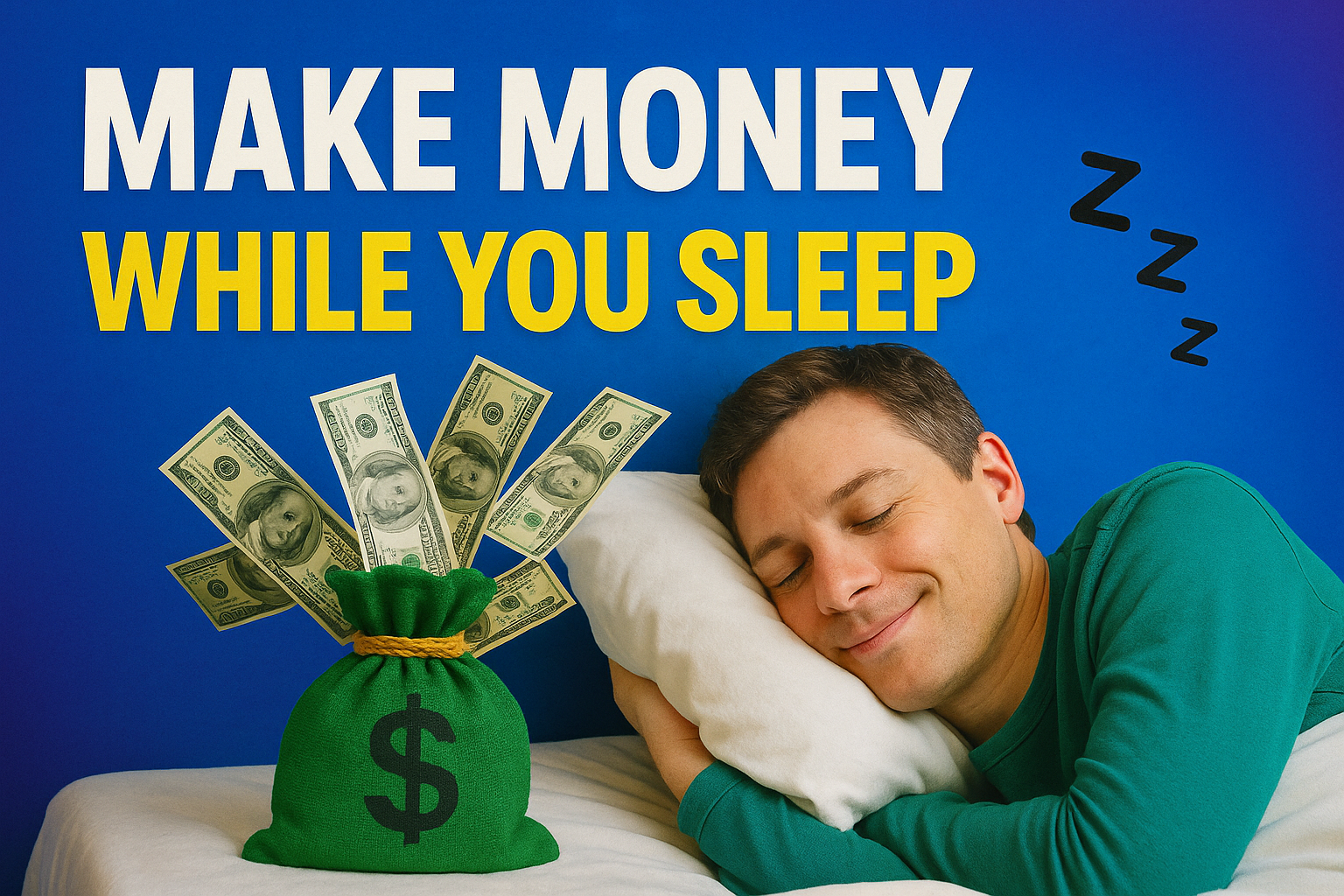 MAKE MONEY WHILE YOU SLEEP